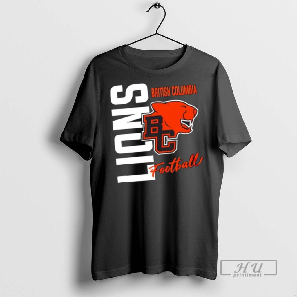 Trending Officials British Columbia Lions Football Logo 2 Sided T Shirt