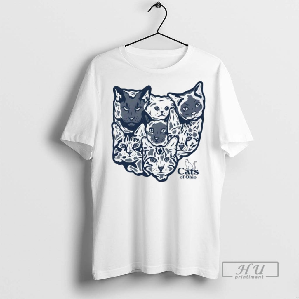 Trending Officials Cats Of Ohio Light Blue T Shirt