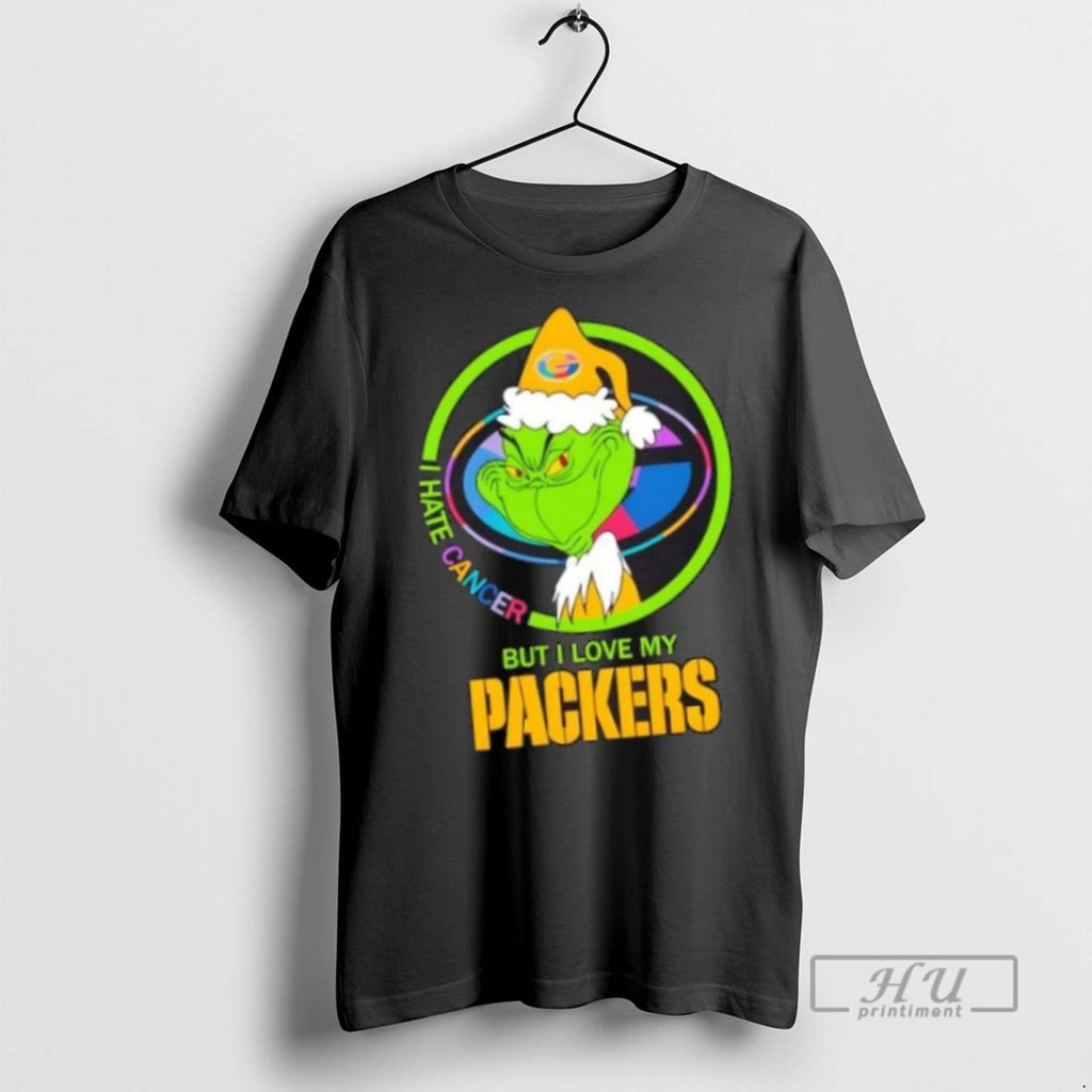Trending Officials Grinch I Hate Cancer But I Love My Green Bay Packers Football