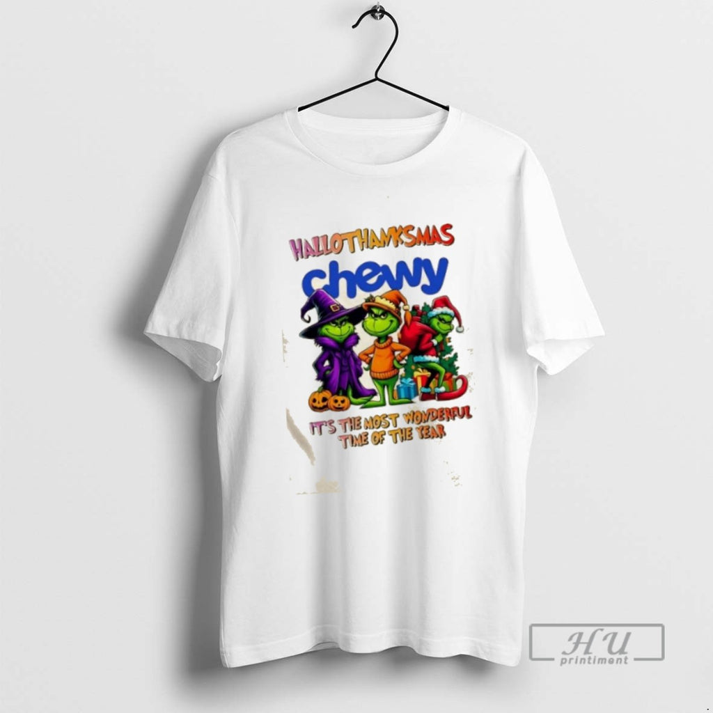 Trending Officials Grinch X Chewy Its The Most Wonderful Time Of The Year Happy Hallothanksmas