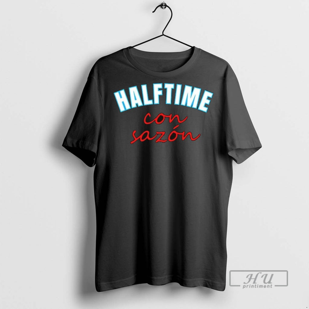 Trending Officials Halftime Con Sazon Bad Bunny Ceramic Ceramic And Classic Dad Cap