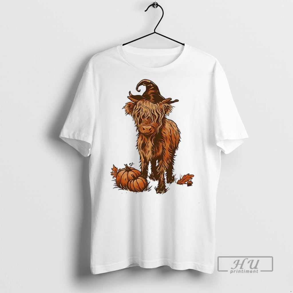 Trending Officials Highland Cow Halloween Ceramic Ceramic And Classic Dad Cap T Shirt