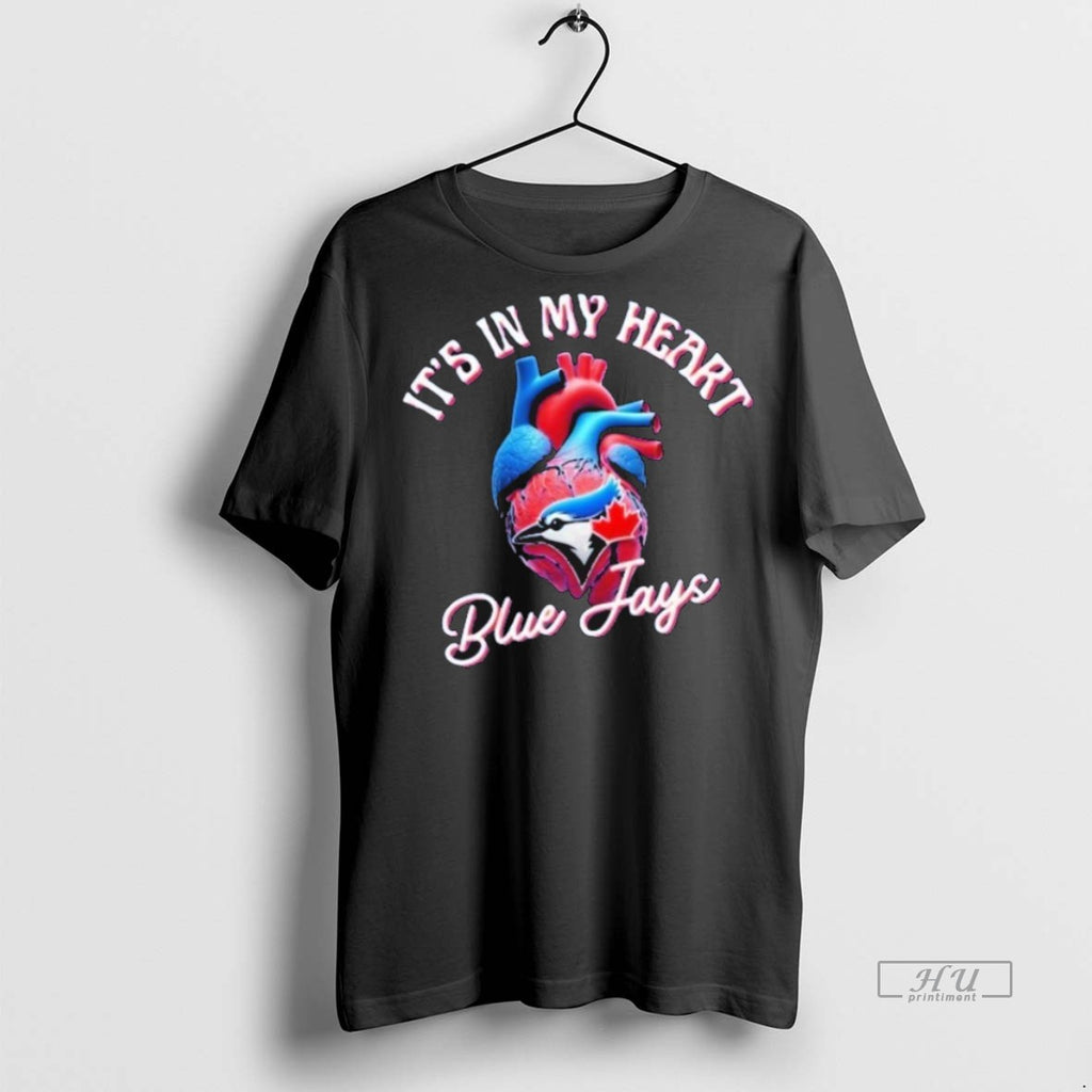 Trending Officials Its In My Heart Toronto Blue Jays Heartbeat Mlb Shirt Sweater