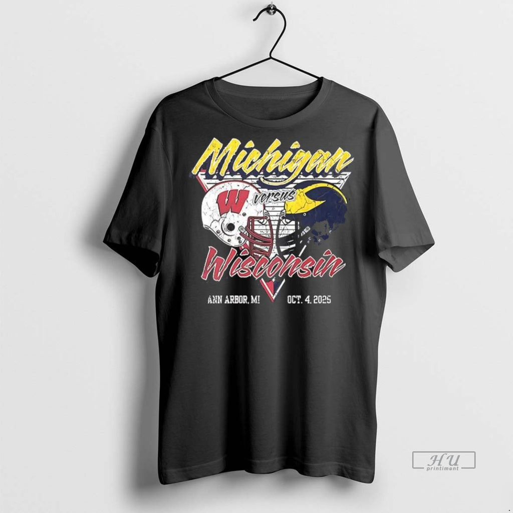 Trending Officials Michigan Wolverines Football Vs Wisconsin Badgers Oct 4 2025 Shirt Sweater