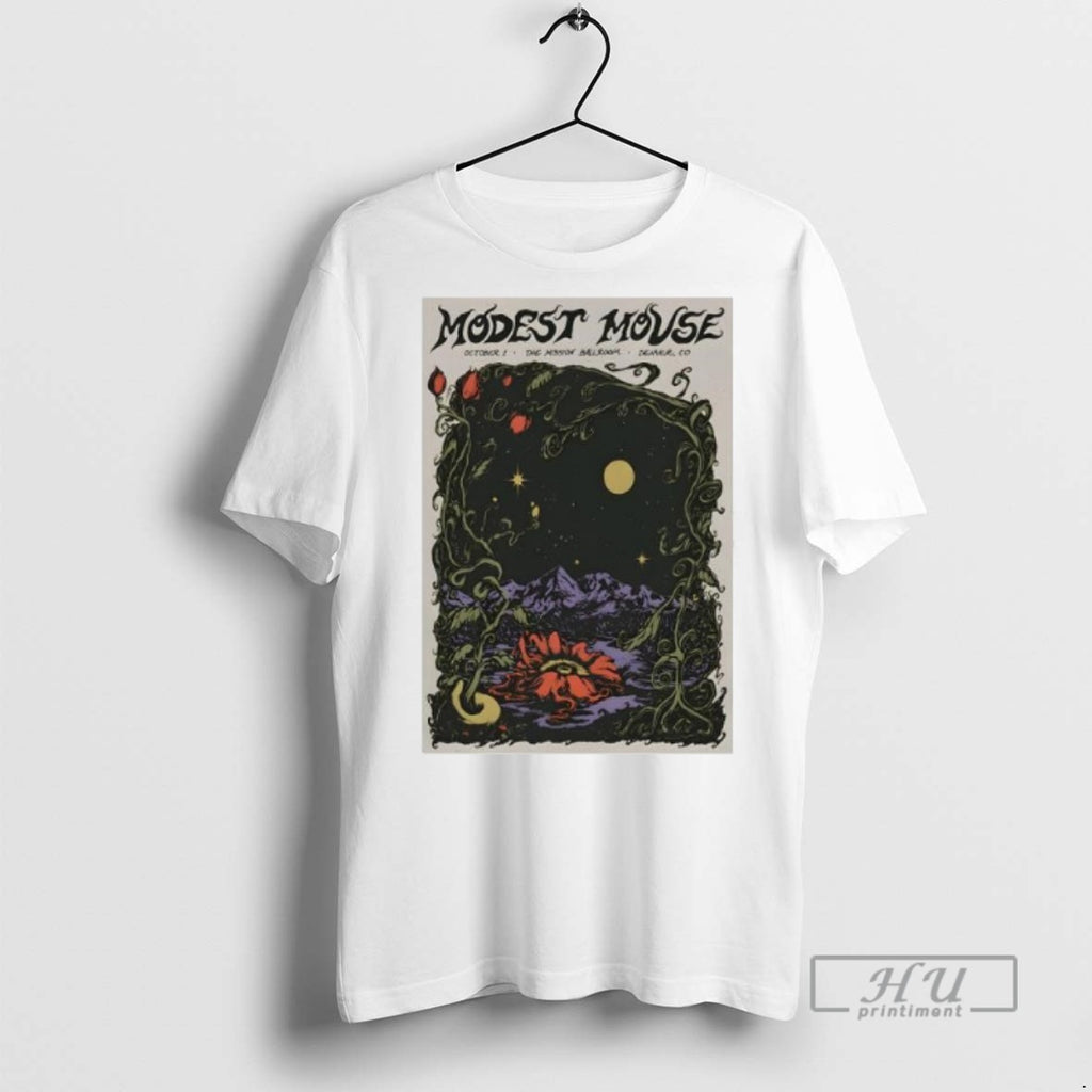 Trending Officials Modest Mouse Oct 1 2025 Mission Ballroom In Denver Co T Shirt