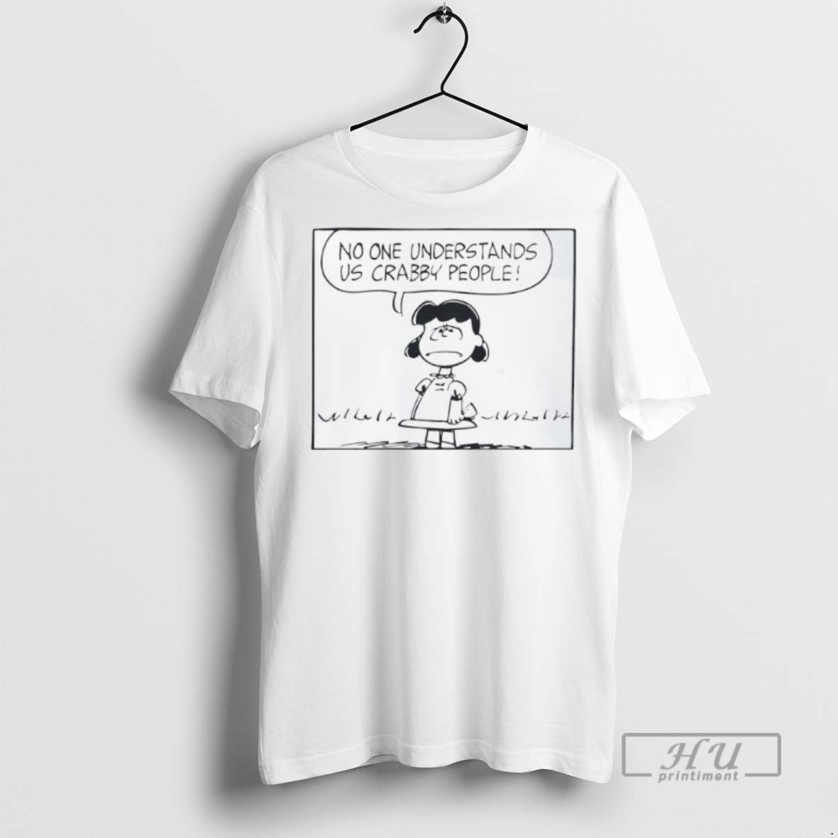 Trending Officials Peanuts Lucy Crabby People No One Understands Us Crabby People T Shirt