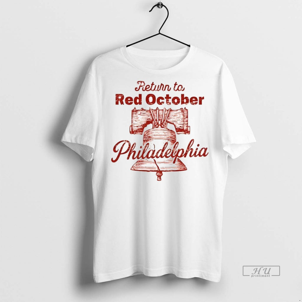 Trending Officials Red October Philly Baseball Return To Red October Philadelphia Shirt Sweater