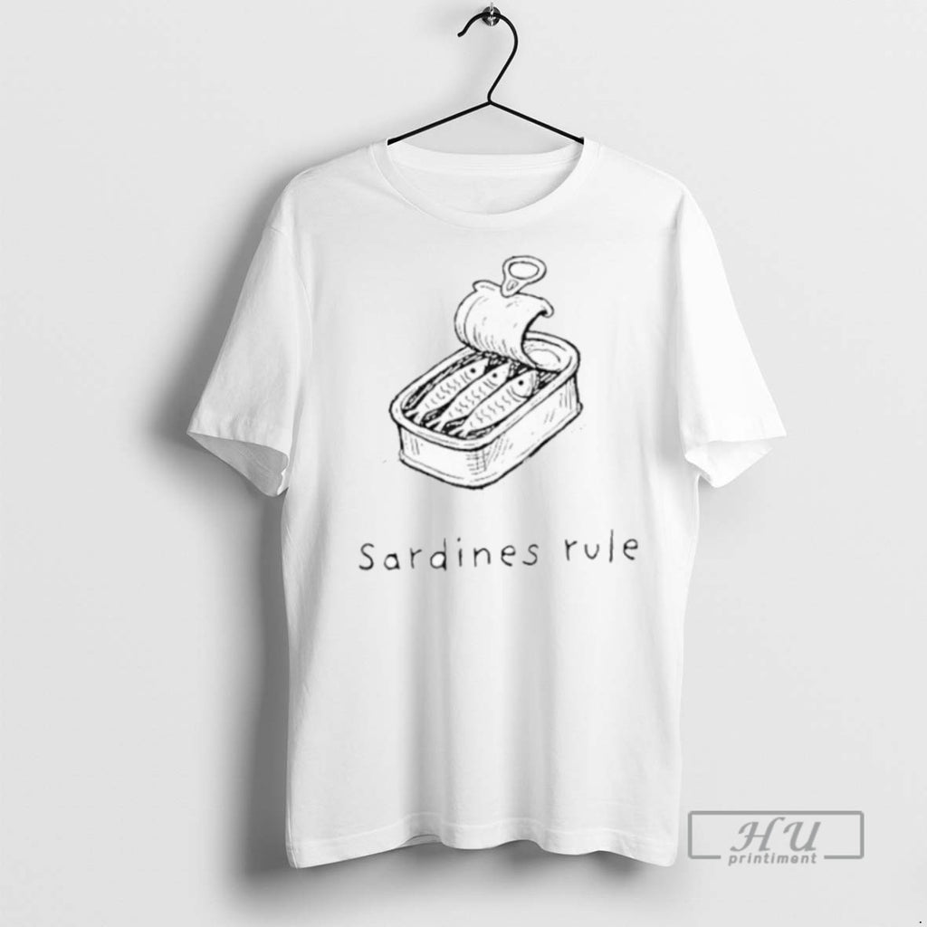 Trending Officials Sardines Rule Fish T Shirt