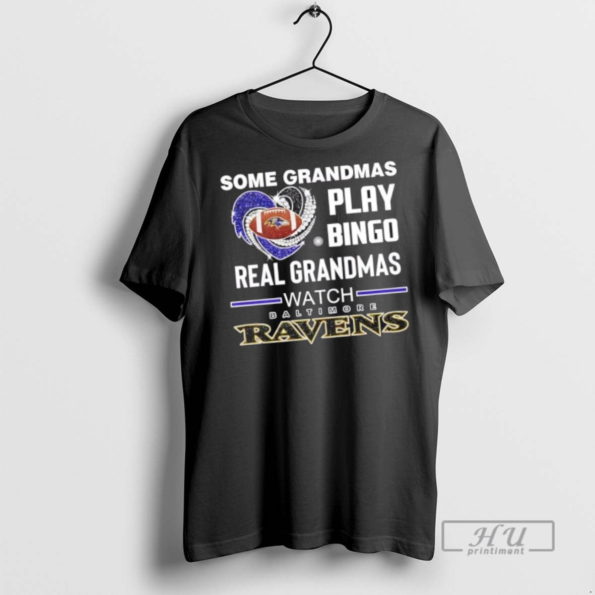 Trending Officials Some Grandmas Play Bingo Real Grandmas Watch Baltimore Ravens Football Diamond Heart