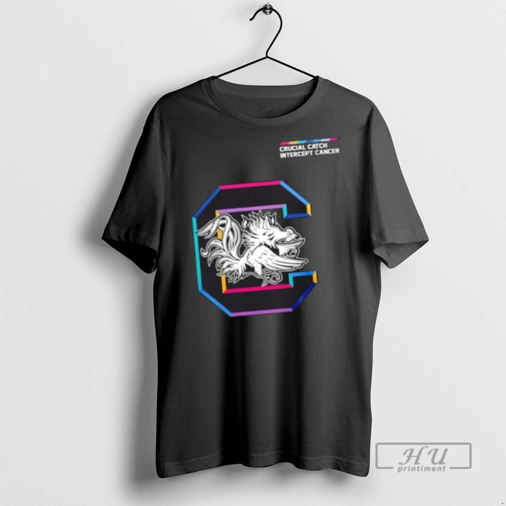 Trending Officials South Carolina Gamecocks Football 2025 Crucial Catch 2 Sided T Shirt