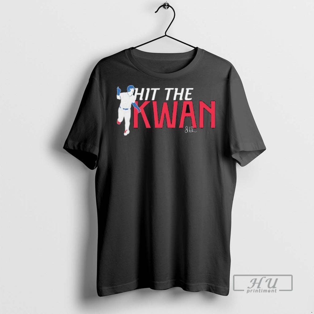 Trending Officials Steven Robert Kwan Cleveland Guardians Hit The Kwan Baseball Signature T Shirt