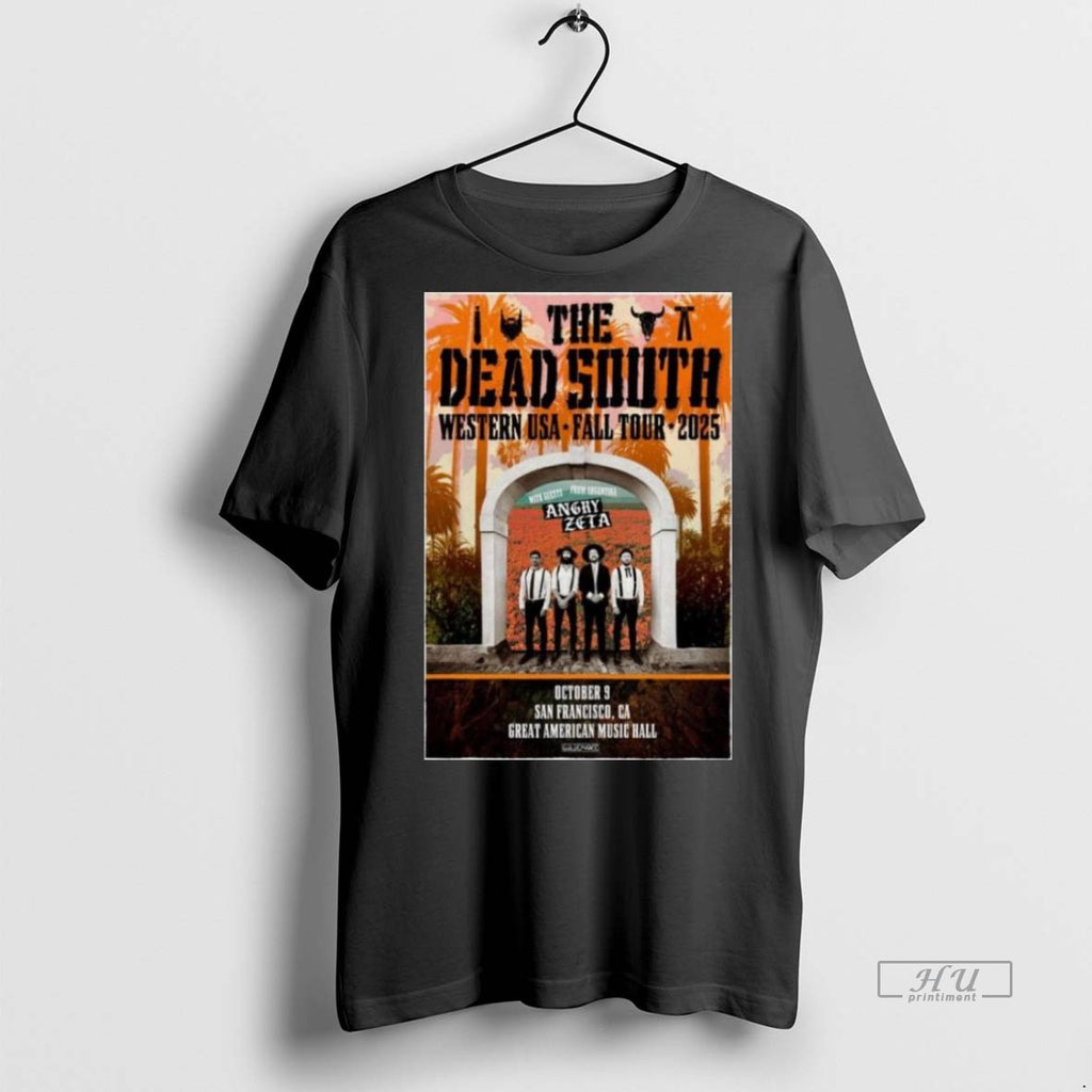Trending Officials The Dead South San Francisco Ca October 9 2025 Concert Long Sleve