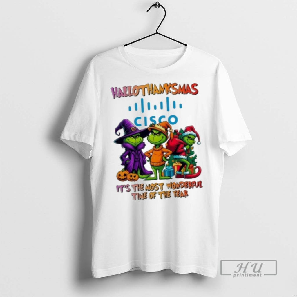 Trending Officials The Grinch Cisco Logo Hallothanksmas Its The Most Wonderful Time Of The Year
