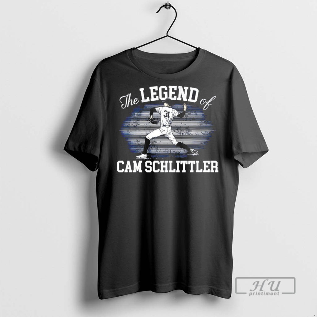 Trending Officials The Legend Of Cam Schlittler New York Yankees T Shirt