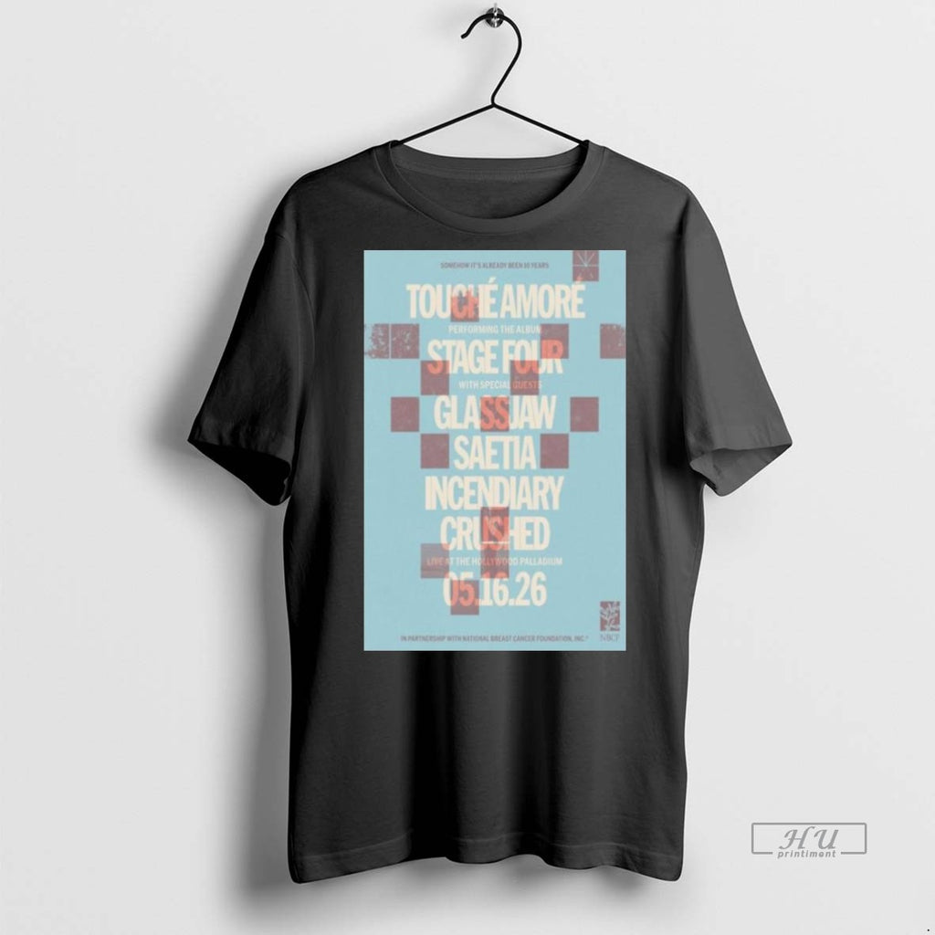 Trending Officials Touche Amore Live At The Hollywood Palladium May 16 2026 Concert Long Sleve