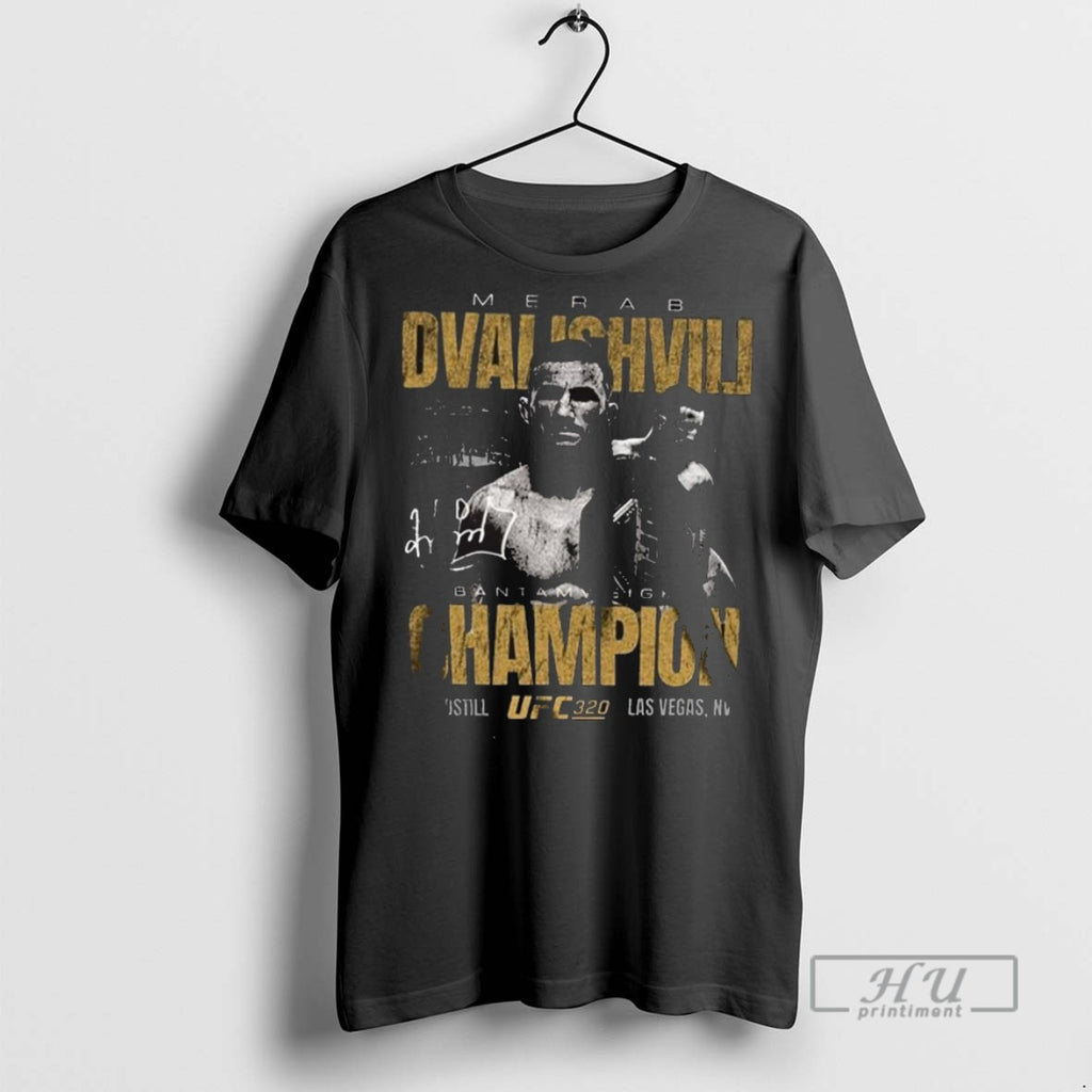 Trending Officials Ufc 320 Merab Dvalishvili Bantamweight Champion Las Vegas Nv And Still Signature