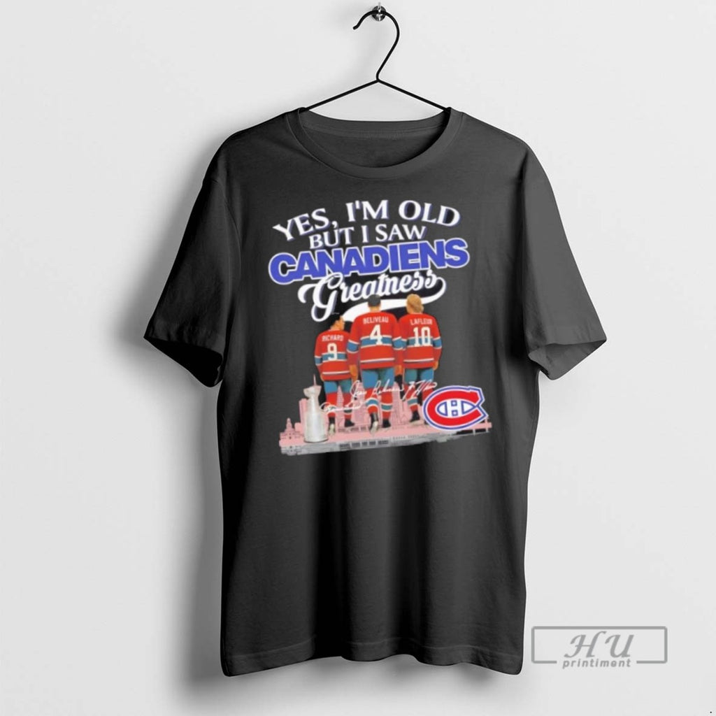 Trending Officials Yes Im Old But I Saw Canadiens Greatness Legends Richard Beliveau Lafleur Skyline