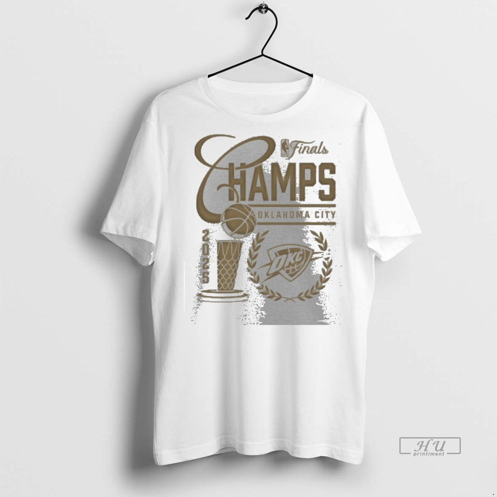 Trending Okc Thunder 2025 Nba Champions Sportiqe Tee Shirt Sweater