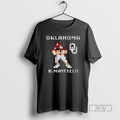 Trending Oklahoma Football Baker Mayfield Retro Baller Long Sleve T Shirts