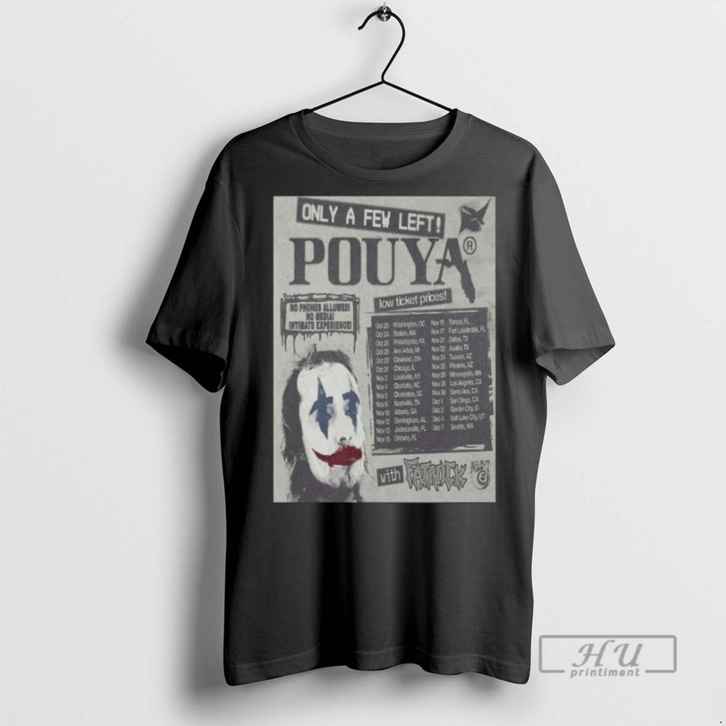 Trending Only A Few Left 2025 Pouya Long Sleve Graphic Tee Shirts Sweatshirt Hoodies