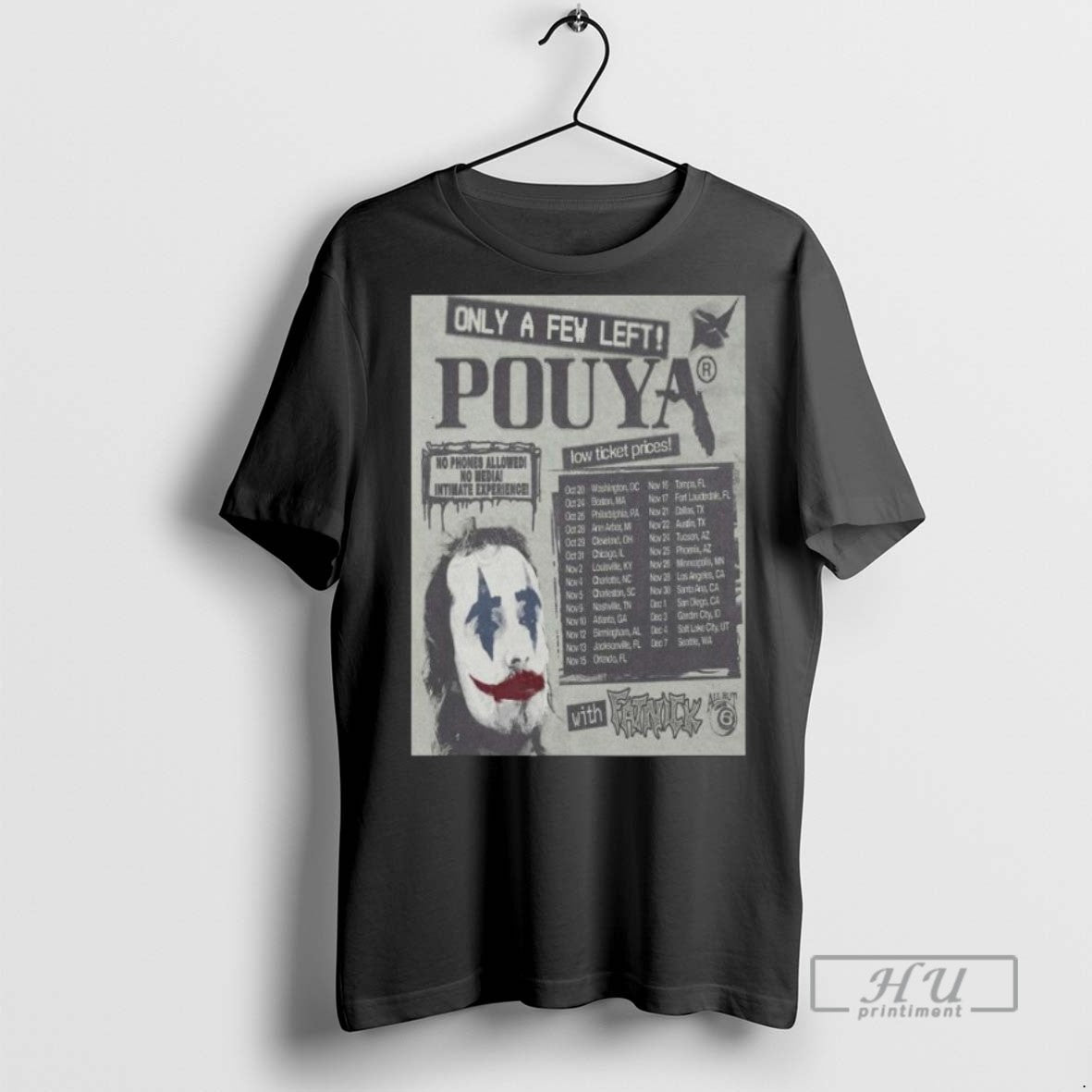 Trending Only A Few Left 2025 Pouya Long Sleve Graphic Tee Shirts Sweatshirt Hoodies