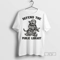 Trending Pagewings Defend The Public Library Dog In Armor T Shirt