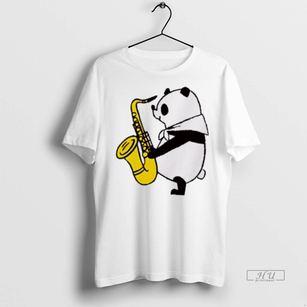 Trending Panda Saxophone Fitsch Panda Music Shirt Sweater