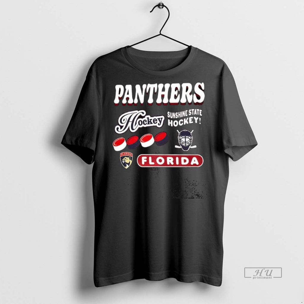 Trending Panthers Sunshine State Hockey Florida Tee Shirt Sweater