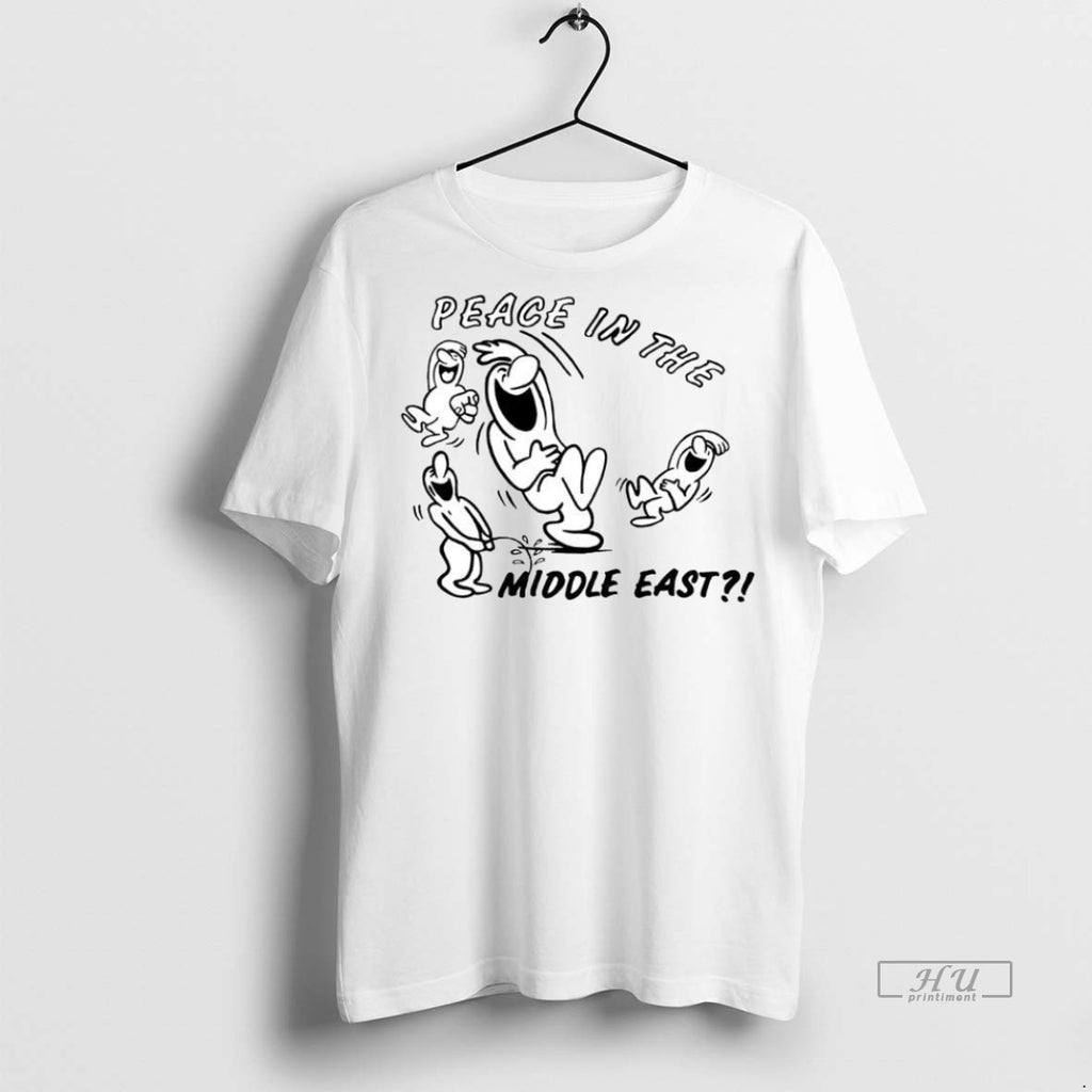 Trending Peace In The Middle East Funny Cartoon Shirt Sweater