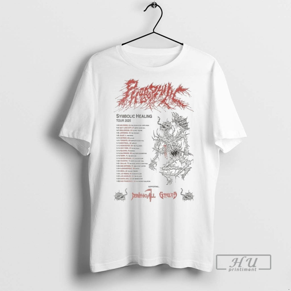 Trending Phobophilic Symbolic Healing Tour 2025 T Shirt