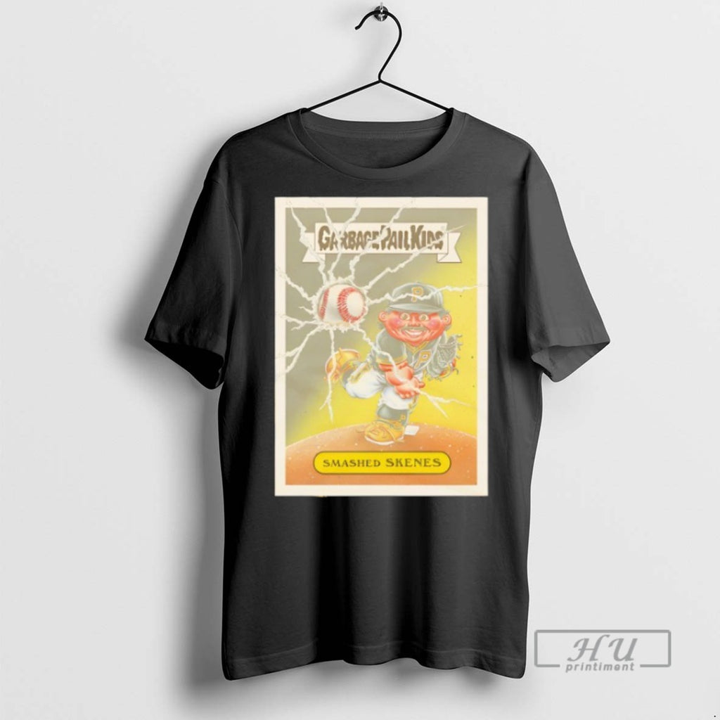 Trending Pittsburgh Pirates Garbage Pail Kids Pirates Smashed Skenes Graphic Tee Shirts Sweatshirt Hoodies