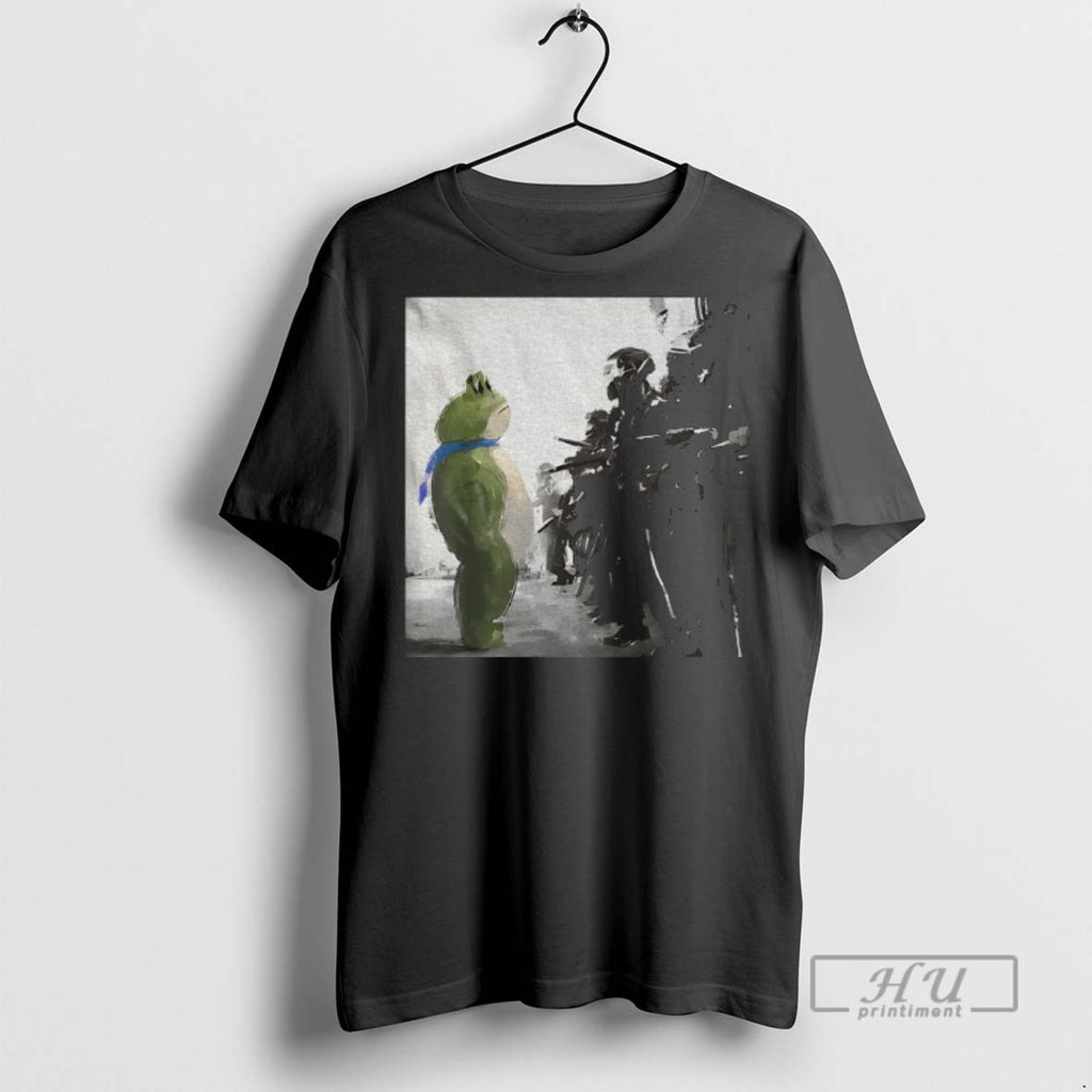 Trending Portland Frog Protest No Kings Day Fuck Ice 2025 Graphic Tee Shirt Sweatshirt Hoodies