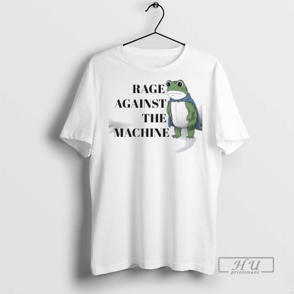 Trending Portland Frog Protest Rage Against The Machine Vintage T Men Graphic Tee Shirts