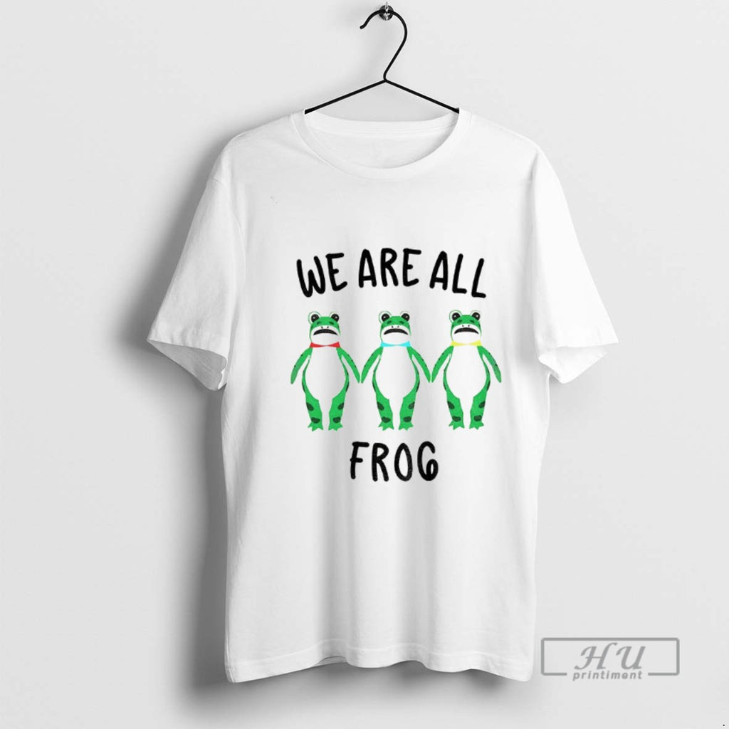 Trending Portland Frog We Are All Frog Abolish Ice Anti Fascism Peaceful Graphic