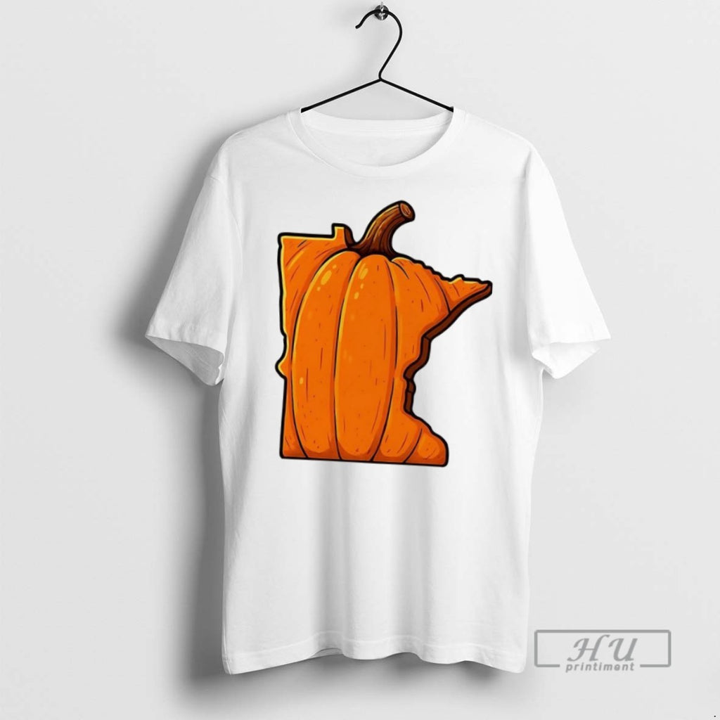 Trending Pumpkin Arrange Minnesota State Halloween T Shirt
