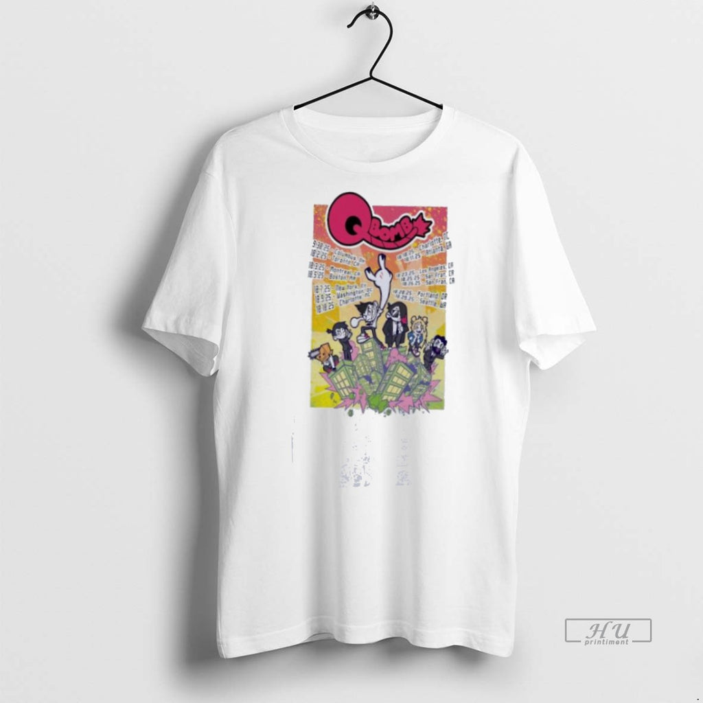 Trending Qbomb Tour 2025 Graphic Tee Shirt Sweater