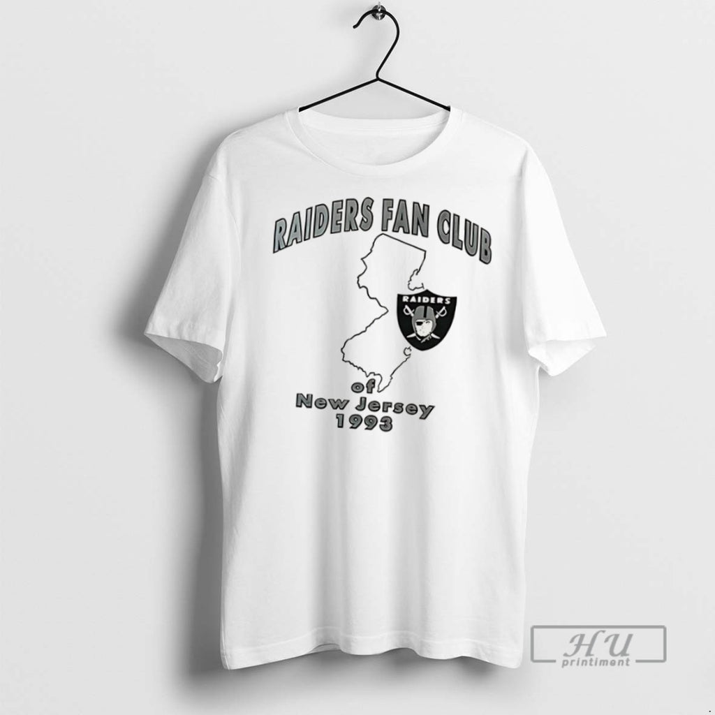 Trending Raiders Fan Club Of New Jersey 1993 Vintage Football Lovers T Shirt