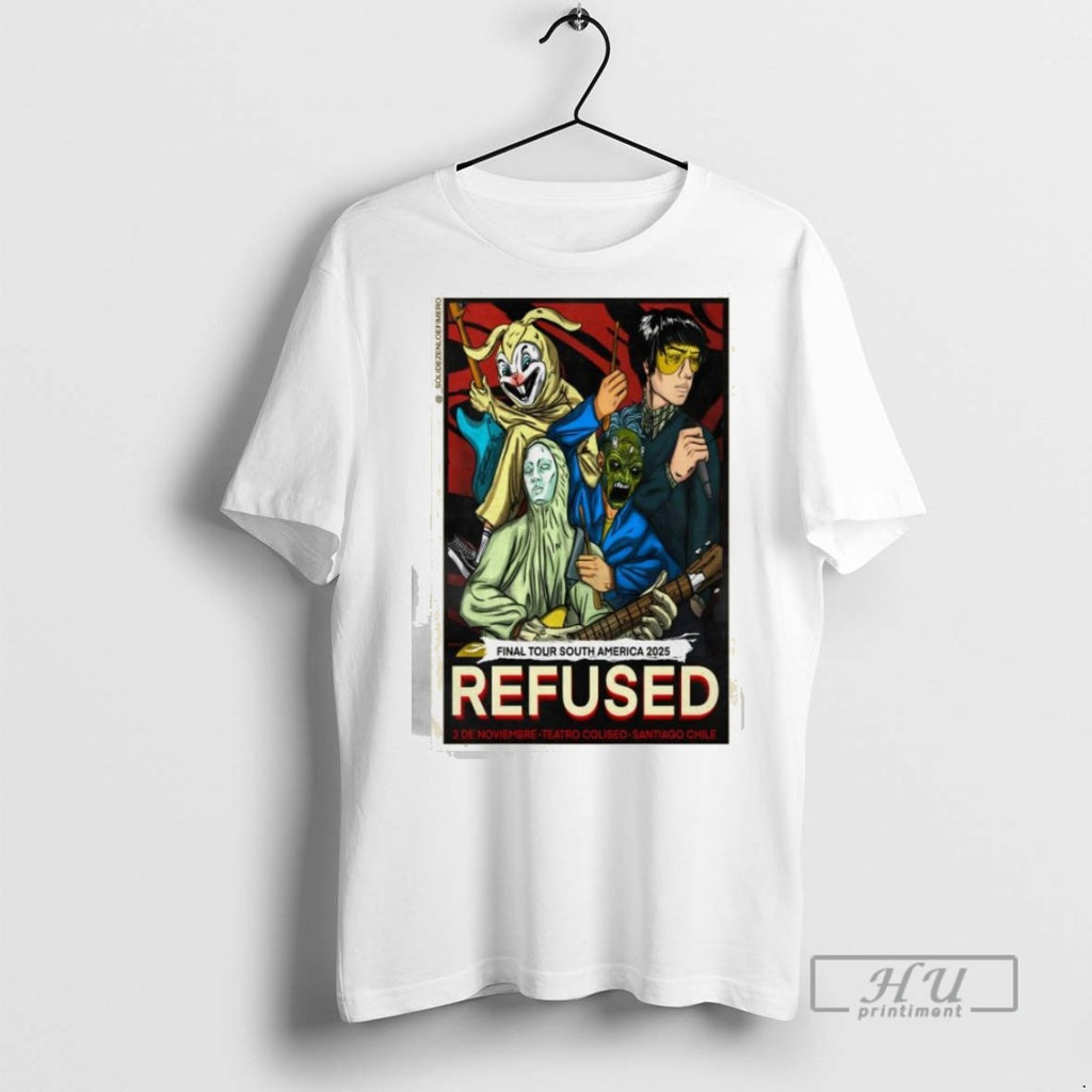 Trending Refused Teatro Coliseo In Santiago Chile November 3 2025 T Shirt
