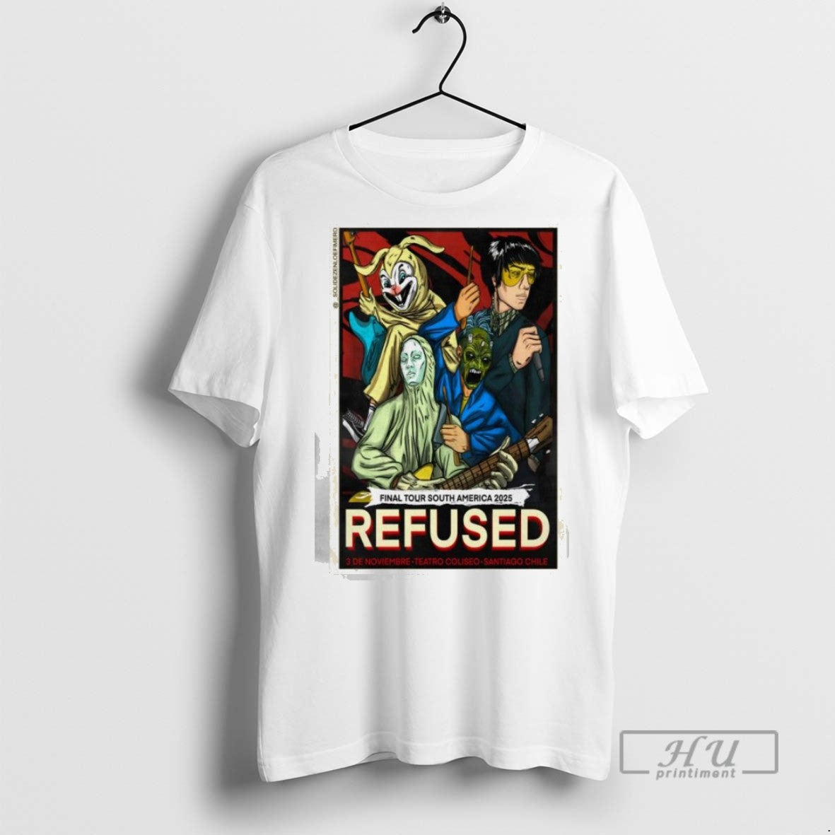 Trending Refused Teatro Coliseo In Santiago Chile November 3 2025 T Shirt