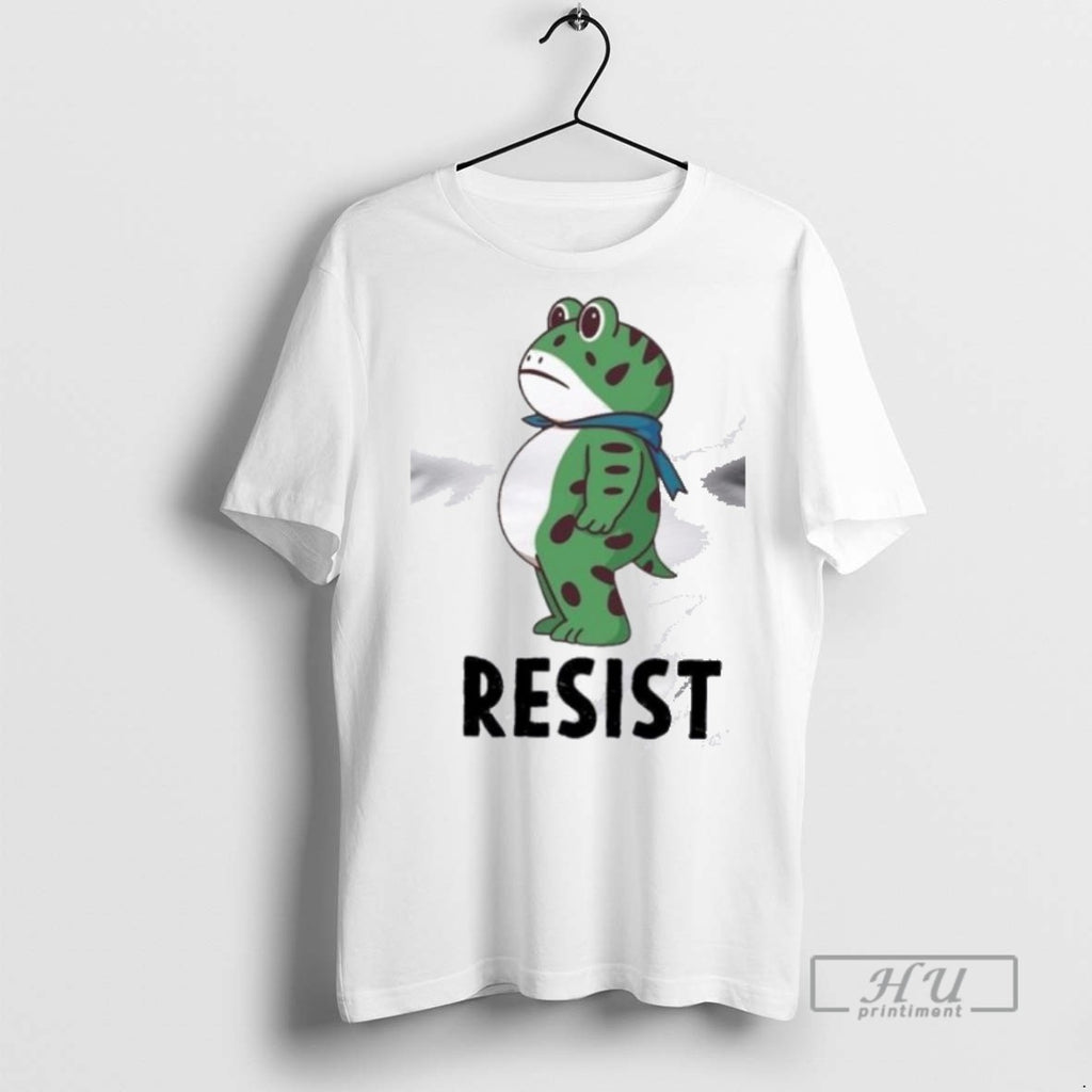 Trending Resist Portland Frog Protest Anti Ice T Men Graphic Tee Shirts Sweatshirt Hoodies