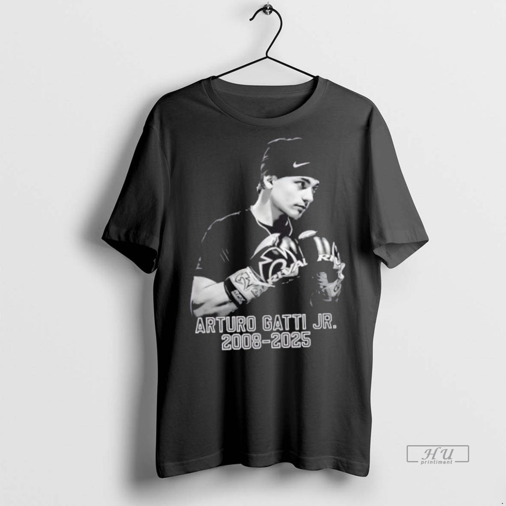 Trending Rest In Peace Arturo Gatti Jr 2008 2025 Graphic Tee Shirt Sweater