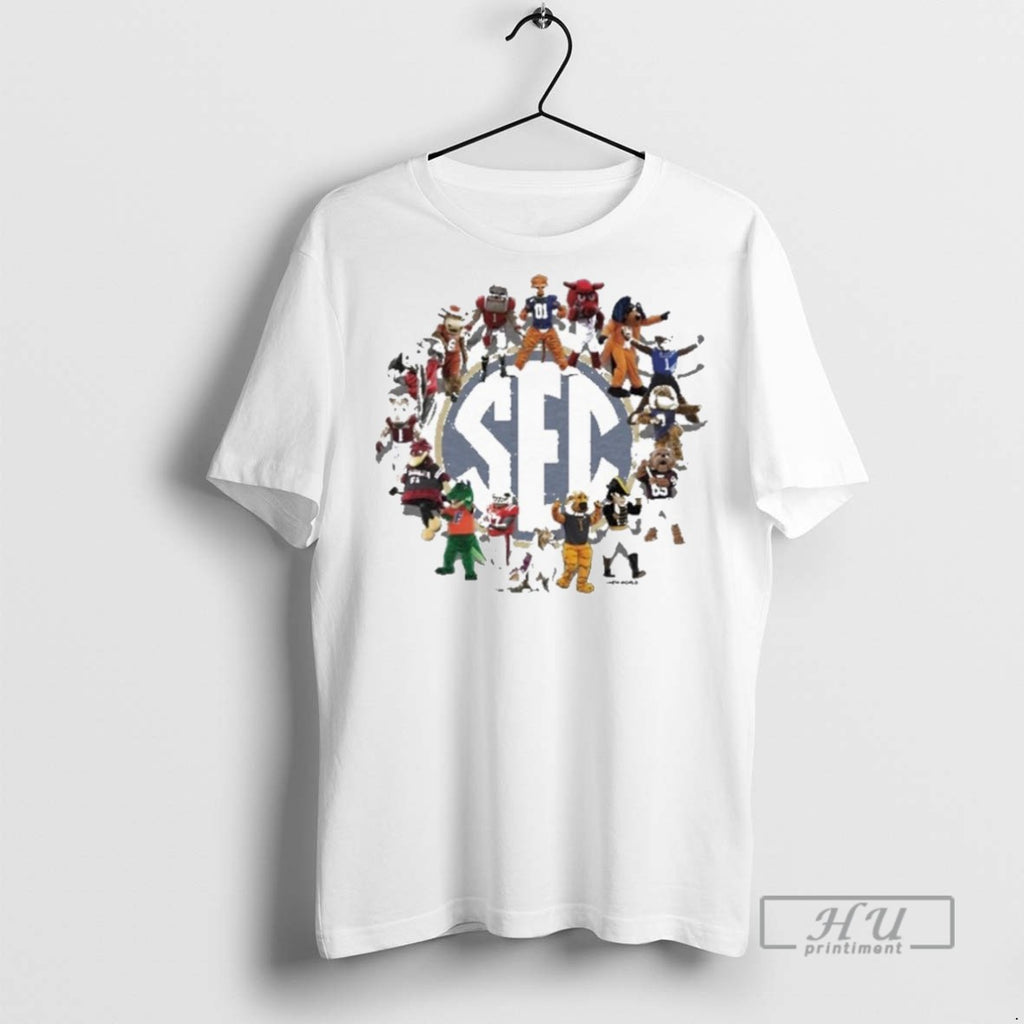 Trending Sec Sidelines Mascot 2025 T Shirt