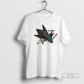Trending San Jose Sharks Custom Name And Number 2 Sided T Shirt