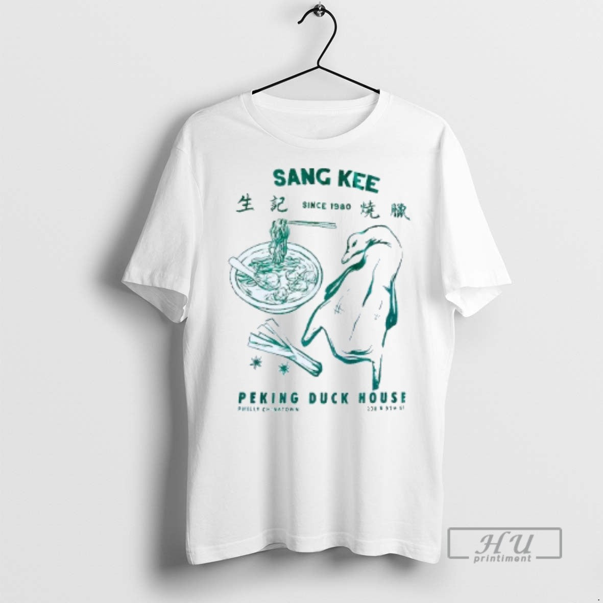Trending Sang Kee Since 1980 Peking Duck House Mens White Tee T Shirts