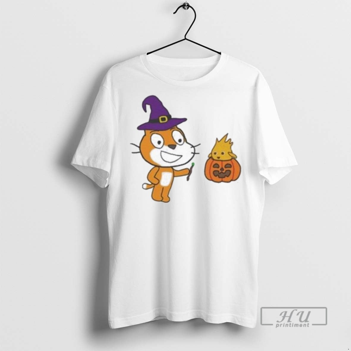 Trending Scratch Cat Halloween Graphic Tee Shirt Sweatshirt Hoodies