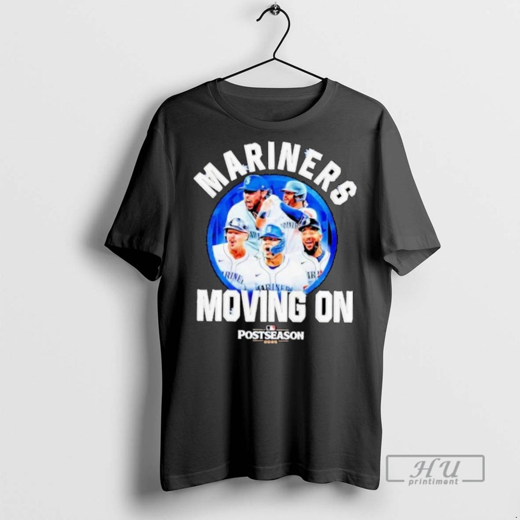 Trending Seattle Mariners Moving On 2025 Postseason Mlb Graphic Tee Shirt Sweatshirt Hoodies