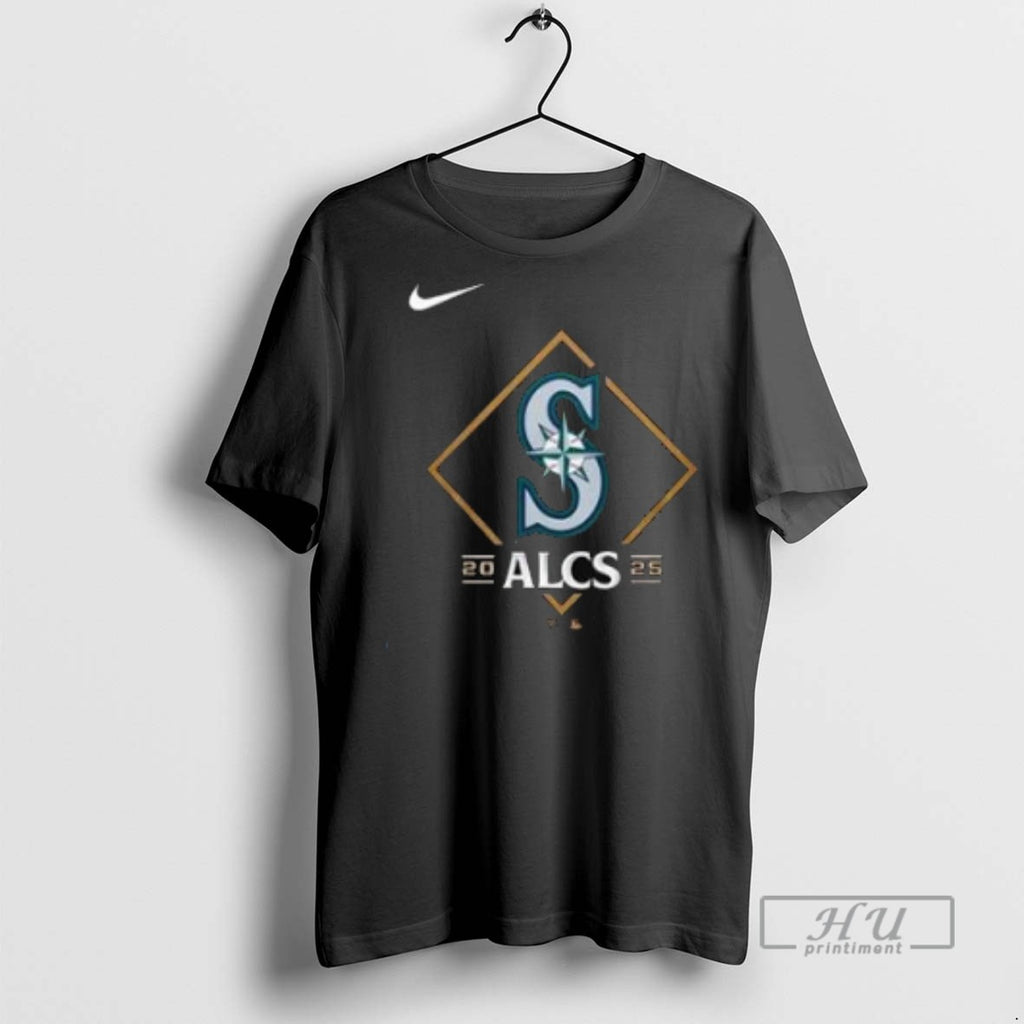 Trending Seattle Mariners X Ken Griffey Jr Alcs 2025 Playoff Men Graphic Tee Shirts
