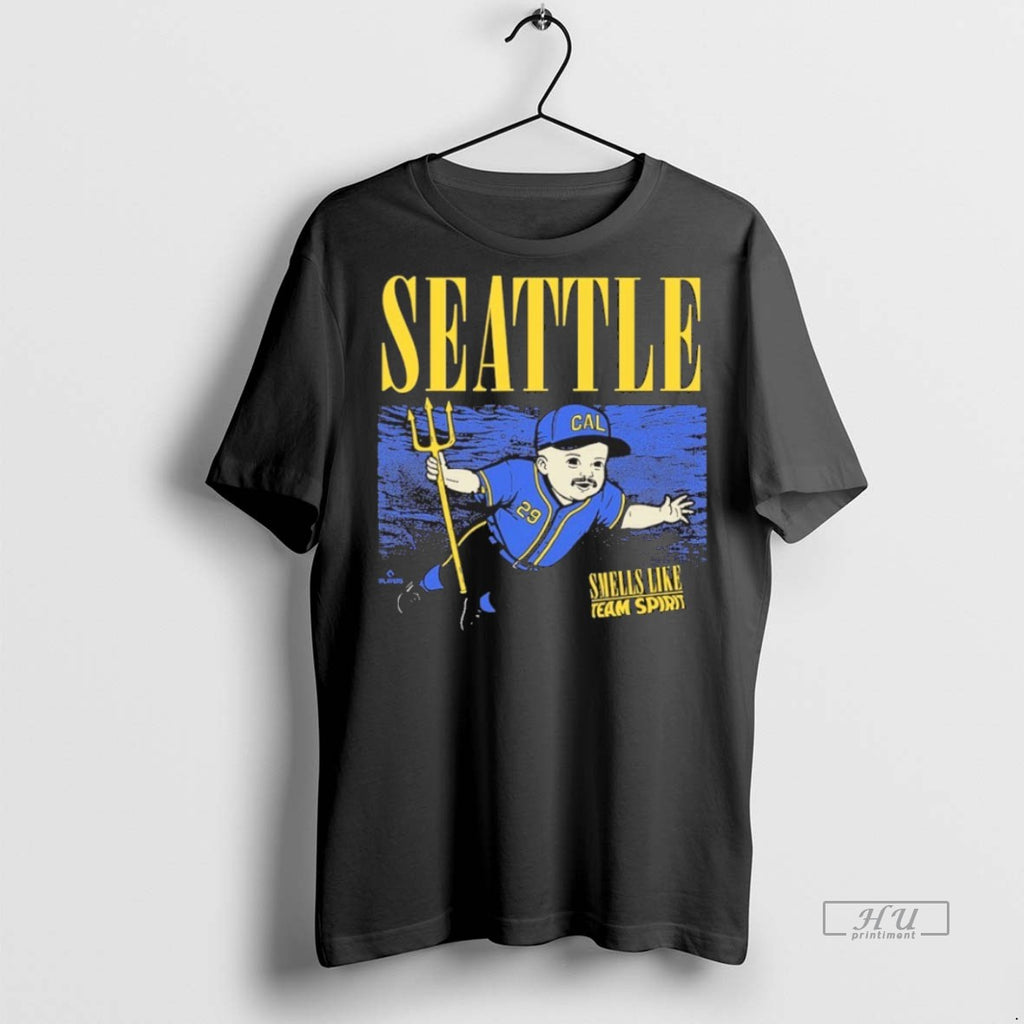 Trending Seattle Smells Like Team Spirit Cal Raleigh T Shirt Sweater