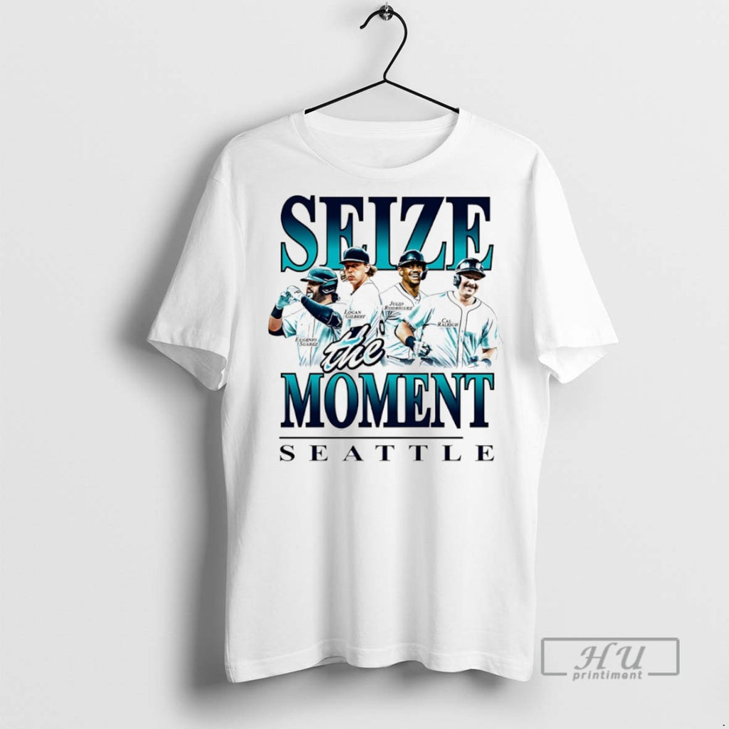 Trending Seize The Moment Seattle Mariners Eugenio Suarez Logan Gilbert Julio Rodriguez Cal Raleigh