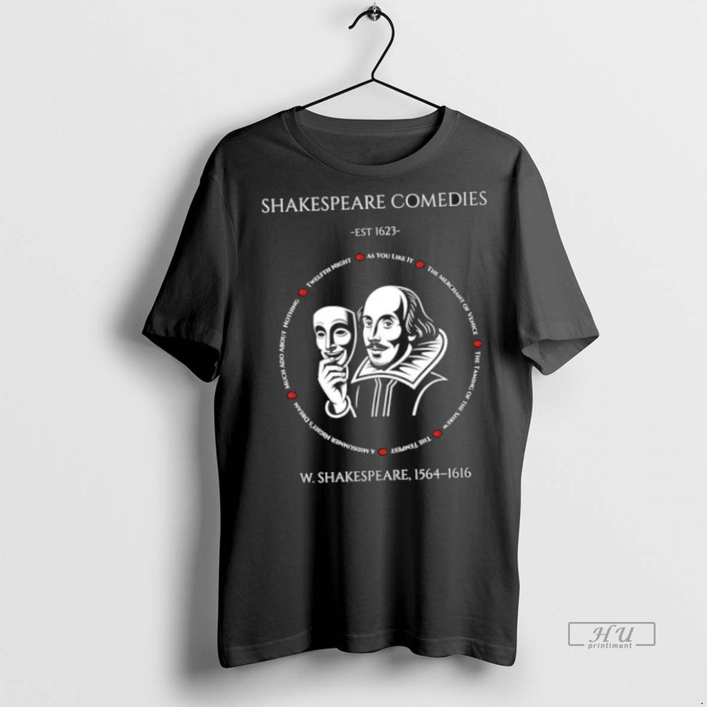 Trending Shakespeare Comedies Est 1623 W Graphic Tee Shirt Sweater